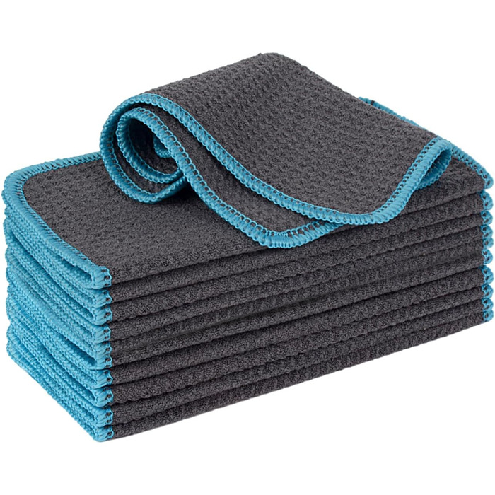 Кухонні рушники VIVOTE, рушники для гостей, подарункові, 40x60 см, 2 шт., м&39які кухонні рушники, абсорбуючі рушники (сірі 20x20)