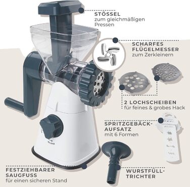 М'ясорубка 20 см х 13 см х 26 см Fackelmann