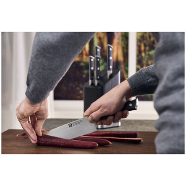 Набор ножей с подставкой, 6 предметов, черный Spectrum Zwilling