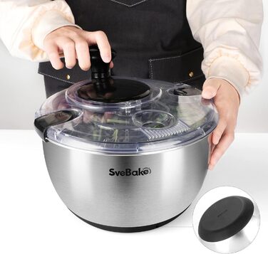 Миска-сушарка для овочів, сталь SveBake