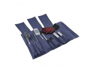 Набір аксессуаров для барбекю в скрутці-органайзері Jeens GRILLI