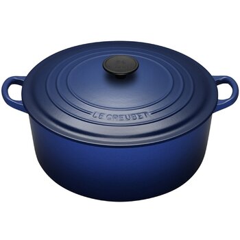Каструля / жаровня 30 см, синій Le Creuset
