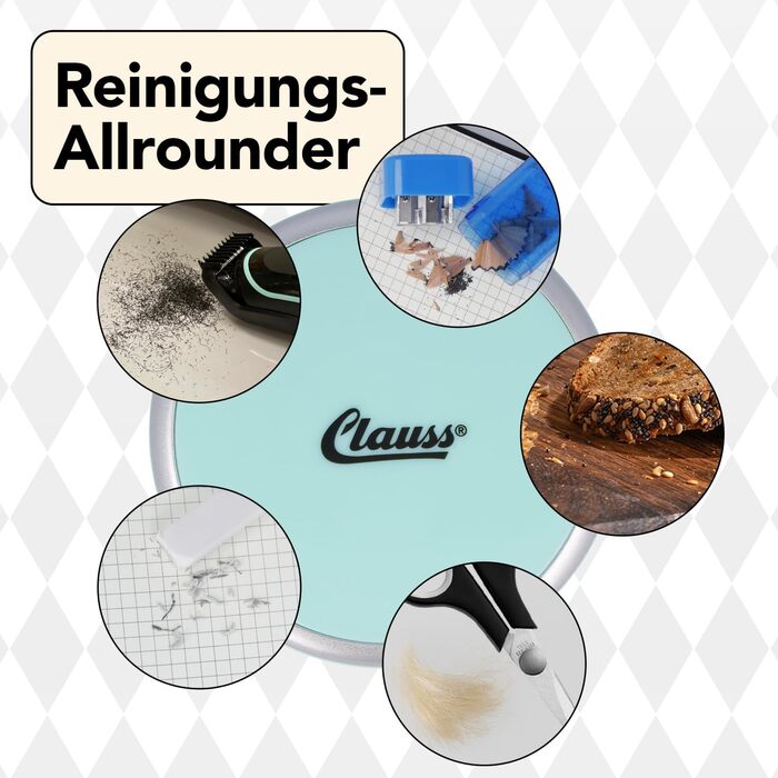 Міні-пилосос бездротовий 6 Вт м'ятний Clauss