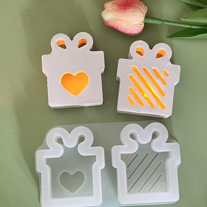 И силіконова форма ялинка форми для лиття ялинки силіконові гіпсові форми для лиття свічок форми для лиття різдвяні силіконові форми ялинка своїми руками (Z1), 3 шт.