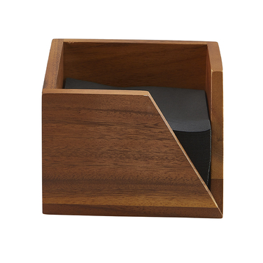 Диспенсер для серветок 14*14*h 10 см, Acacia Wood, Genware