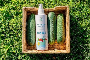 Натуральний спрей для миття овочів та фруктів без фосфатів 250 мл OliveBird