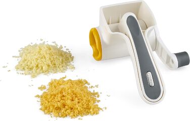 Терка для сиру ZYLISS Classic E900010 з тонким барабаном з нержавіючої сталі для легкого натирання твердого сиру, шоколаду тощо. Розміри Розмір 16 х 8,5 х 8,5 см.