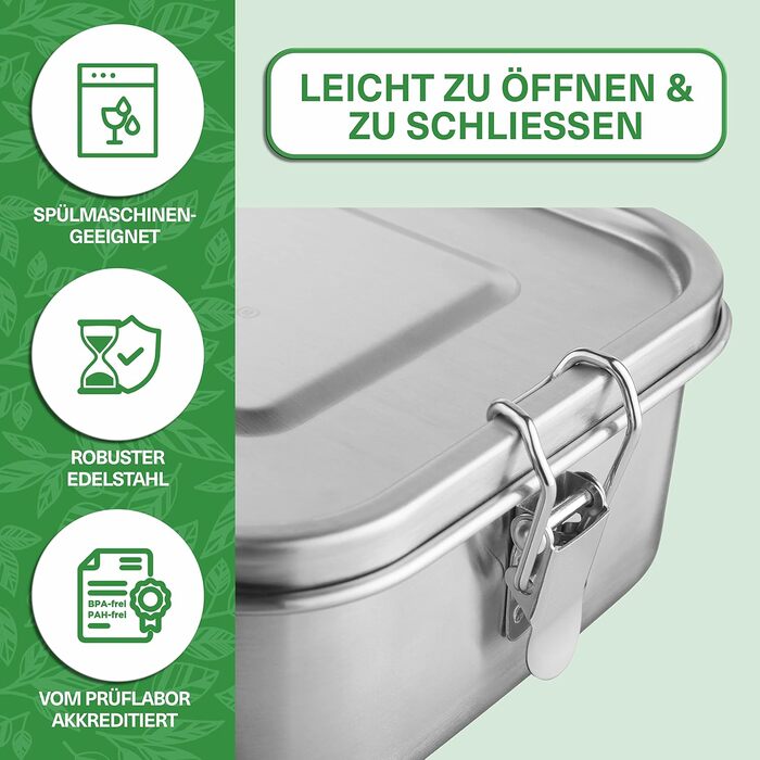 Ланч-бокс металевий 1400 мл WILDBÄR