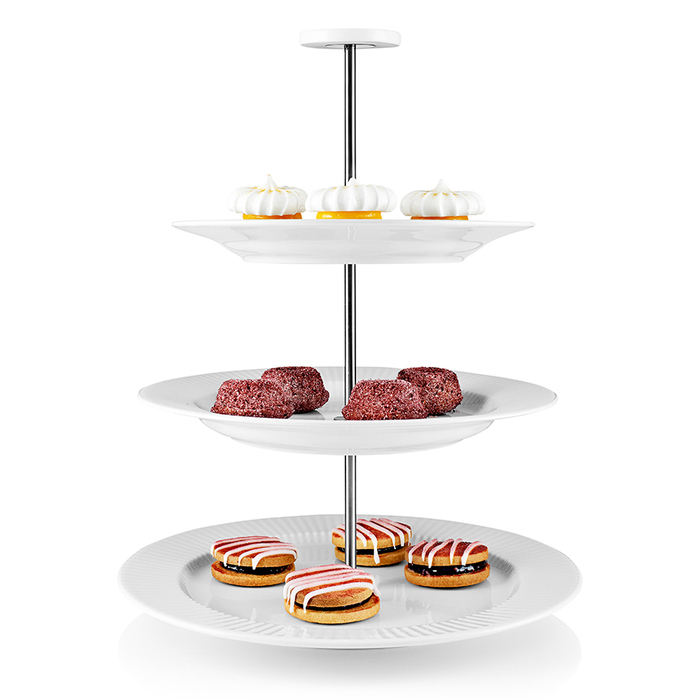 Їдальня етажерка 25x25 см біла Legio Nova Eva Solo