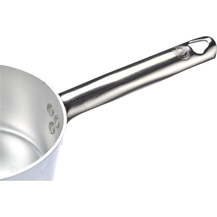 Професійні алюмінієві каструлі 3 мм, глибока каструля з ручкою, 2,6 л (14 см), 10518