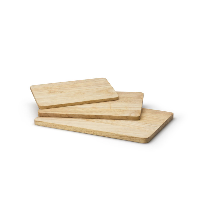 Обробна дошка, каучукове дерево 29 х 18,5 см Continenta