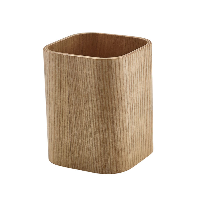 Тримач для столових приладів 9*9*h 11 см, світлий шпон, GenWare