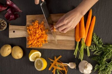 Tefal Набір ножів Ice Force, 5 пр., з дерев'яною колодкою, нержавіюча сталь, плаcтик, чорний