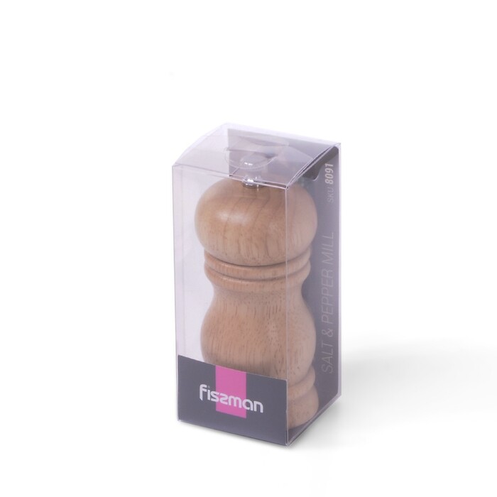 Млин для солі та перцю Fissman 11x5 см механічна (8091)