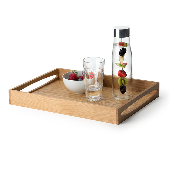 Піднос з дуба 49 x 35 x 6,3 см Continenta