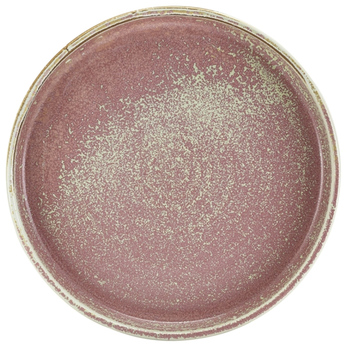 Тарілка з бортиком 21хh 2.9 см, Terra Porcelain Rose Pink, GenWare