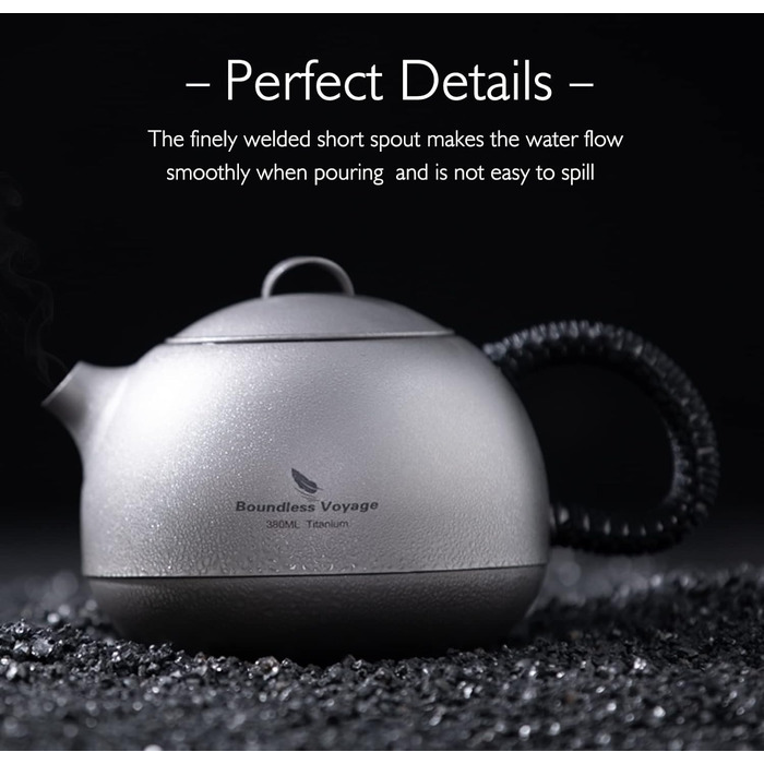 Чайный набор для кемпинга 380 мл 3 чашки iBasingo