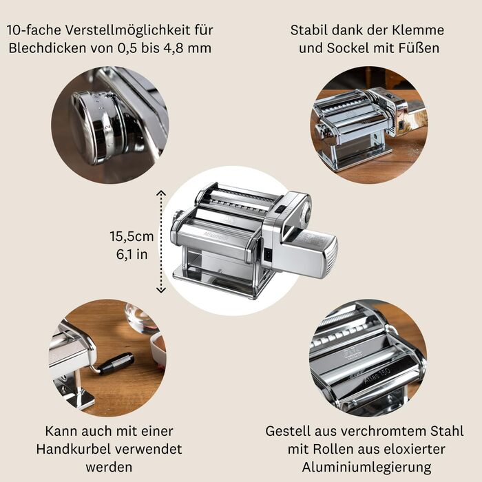 Машина для макаронів Atlasmotor, 08 0155 12 00