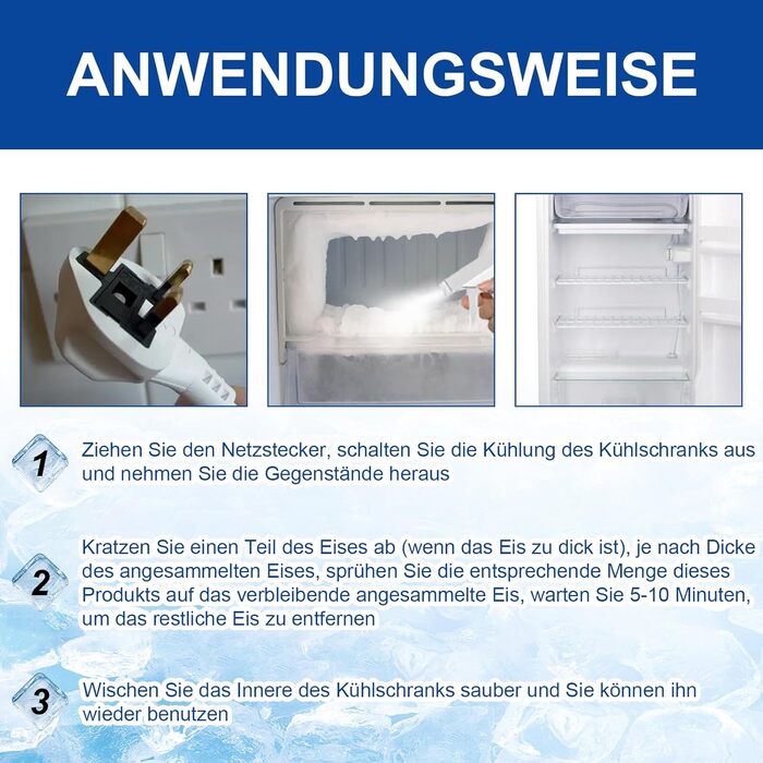 Засіб для миття холодильника 120 мл EONFAVE