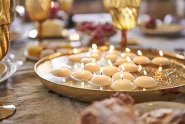 Плаваючі свічки  12 шт. час горіння 8 годин bolsius