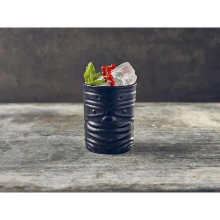 Cтакан Тики 360 мл, черный, GenWare