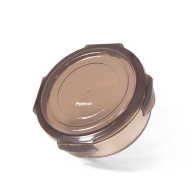 Контейнер з пластиковою кришкою Fissman 17x6 см / 950 мл (6530)