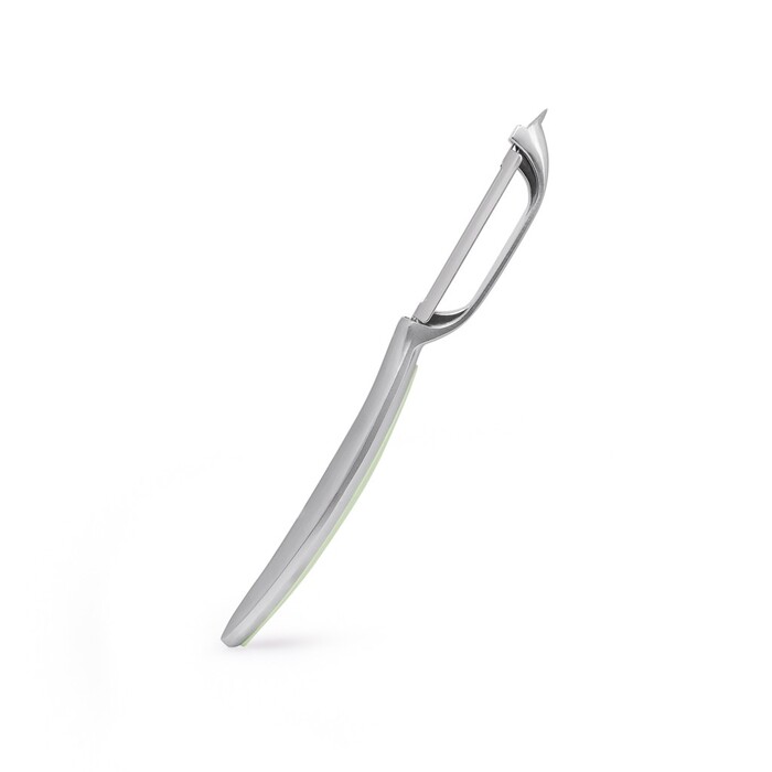 Ніж Fissman для чищення овочів Р-форма 17 см. цинковий сплав (1769)