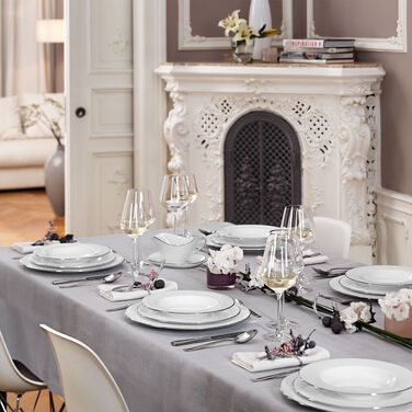 Соусник 0,44 л з блюдцем Anmut Platinum No.1 Villeroy & Boch