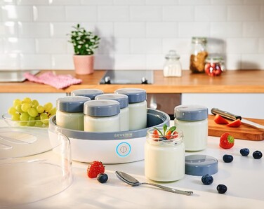 Йогуртниця на 7 порційних баночок по 150 мл, JG 3518 Severin