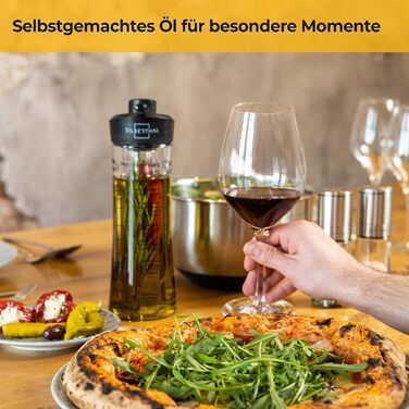 Дозатор для масла и уксуса 500 мл со стеклянным фильтром Silberthal