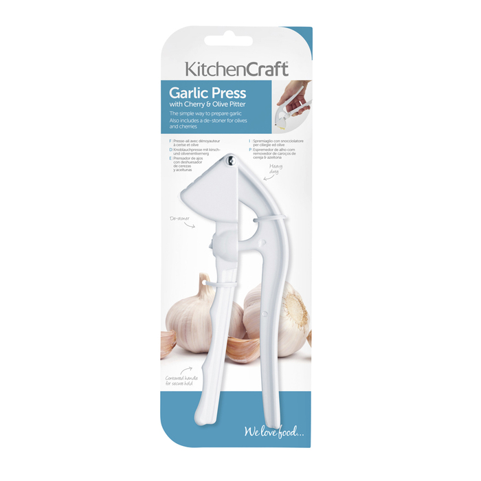 Багатофункціональний прес для часника Kitchen Craft, 17 см