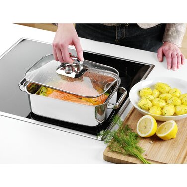 Жаровня 32 х 21,5 см з парової кошиком Vitalis Compact Aroma WMF