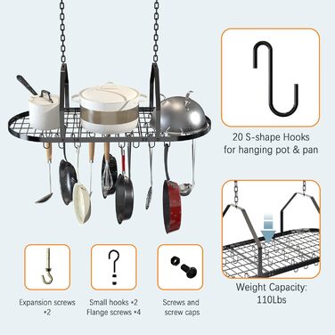 Подставка для посуды черная Supfirm