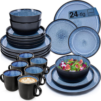 розмір: комбінований сервіс 24 предмети