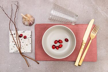 Тарілки для сніданку/десертні на 6 персон, 6 тарілок 20 см Konsimo