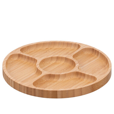 ARDESTO Менажница Midori, 20х1.6см, бамбук