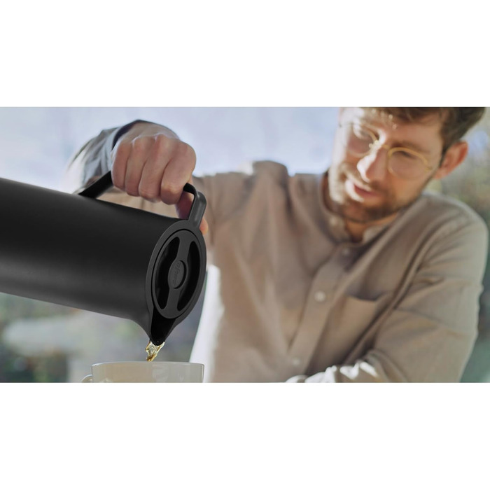 Термоглечик 1 л, чорний Motiva Emsa