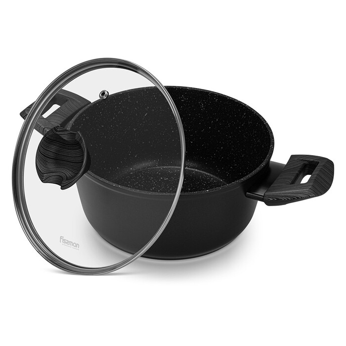 Кастрюля со стеклянной крышкой 20 см 2,5 л Angela Fissman