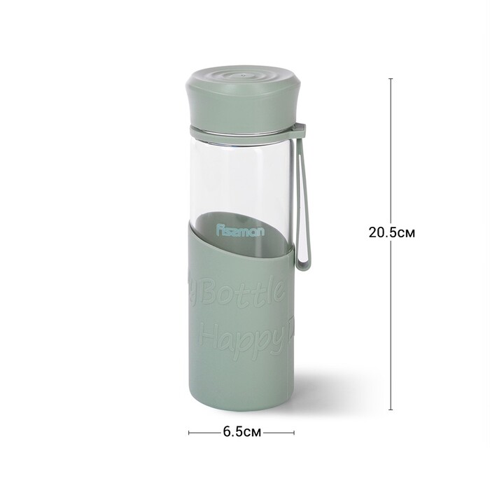 Бутылка стеклянная Fissman 500 мл (6398)