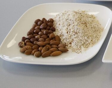 Електрична кавомолка з нержавіючої сталі, подрібнювач з додатковим контейнером з нержавіючої сталі для песто, горіхів, спецій, трав і багато іншого, 200 Вт, сріблястий контейнер з нержавіючої сталі з 4-кратним ножем