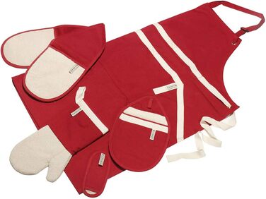 Рукавичка для духовки, красная Classic Le Creuset