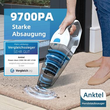 Ручний бездротовий пилосос 100 Вт Anktel