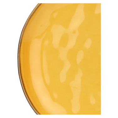 Тарелка обеденная Rose&Tulpani Milano CONCERTO OCRA, керамогранит, охра, диам. 27 см