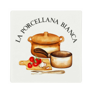 Підставка під гаряче La Porcellana Bianca CONSERVA, порцеляна, 18 х 18 см