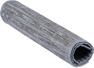 Набір із 6 сервірувальних килимків 45 x 30 см, сірий Relaxdays