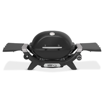 Газовый гриль Weber Q1200N Black с боковыми столиками 1501070 Код: 012982