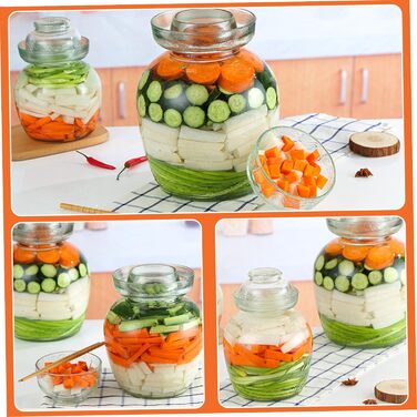 Банка для консервації з кришкою 1,5 л Dbvnnsy