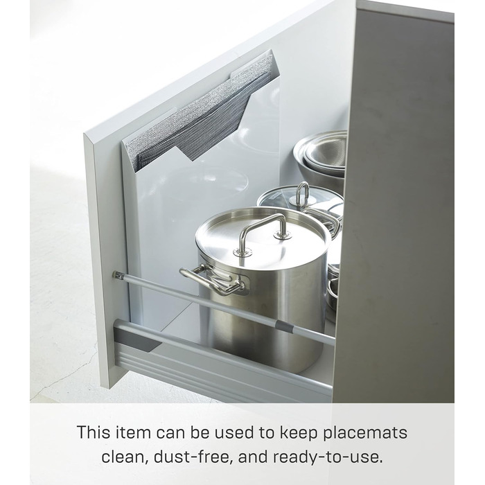 Настільний килимок Yamazaki Tower для зберігання L, білий один розмір білий