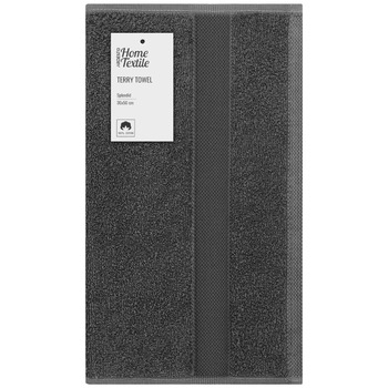 Рушник махровий Ardesto Splendid 30х50см, 100% бавовна, сірий темний