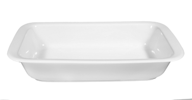 Блюдо для запікання 35 х 22 см прямокутне біле Lukullus Seltmann
